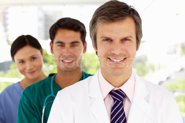 Group of hospital doctors Stock photo © monkey_business