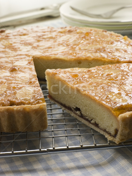 Szelet torta főzés pite étel diók Stock fotó © monkey_business