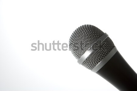Close-Up Of A Microphone Stock photo © monkey_business