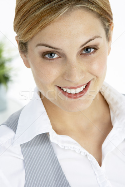 Stock photo: Portrait Of Smiling Businesswoman