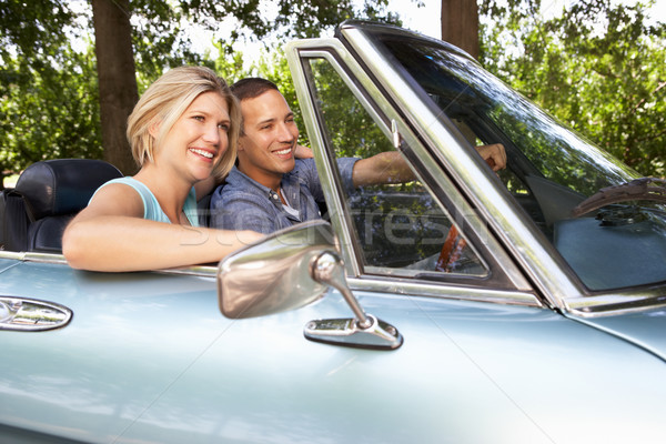 Couple in sports car Stock photo © monkey_business