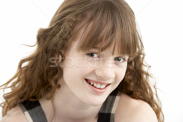 Portrait heureux jeune fille enfants enfant couleur Photo stock © monkey_business