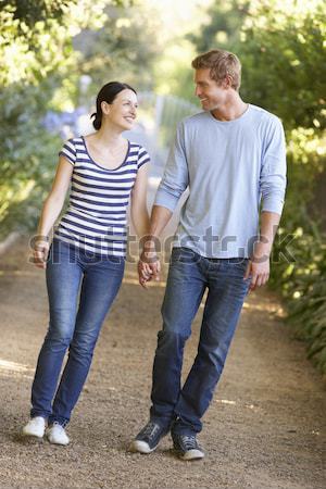 Couple on country walk Stock photo © monkey_business