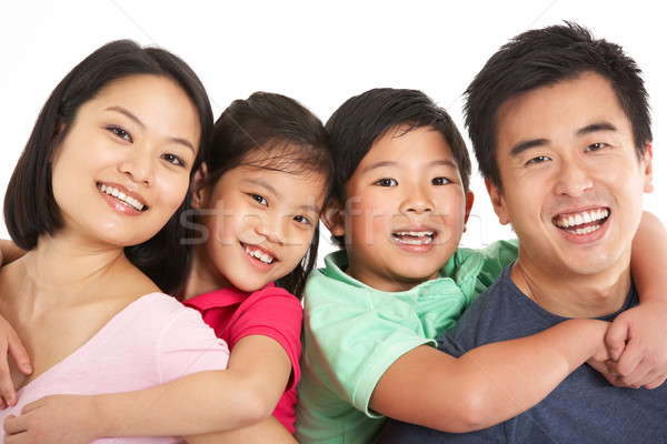 Studio Shot Of Chinese Family Stock photo © monkey_business