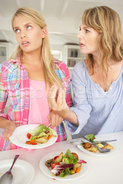 Mother arguing with teenage daughter Stock photo © monkey_business