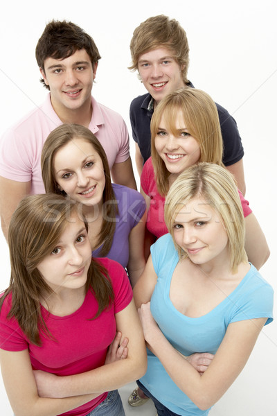Group Of Teenage Friends In Studio Stock photo © monkey_business
