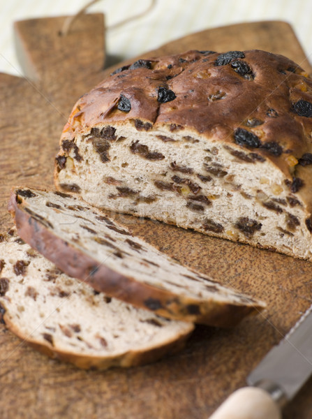 Loaf of Barm Brack Stock photo © monkey_business