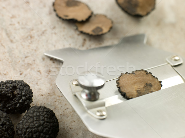 Truffle And Slicer Stock photo © monkey_business