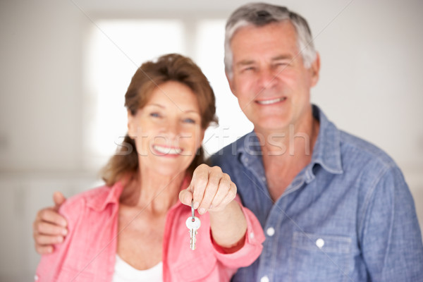 Senior couple moving into new home Stock photo © monkey_business