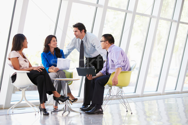 Businesspeople Having Meeting In Modern Office Stock photo © monkey_business