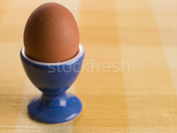 Soft Boiled Egg in a Egg Cup Stock photo © monkey_business