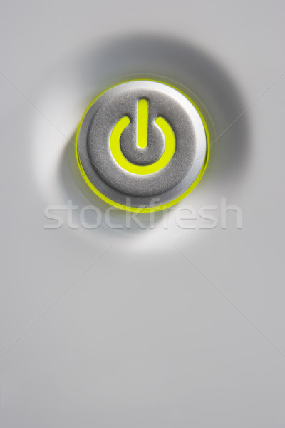 Close Up Of Power Button Stock photo © monkey_business