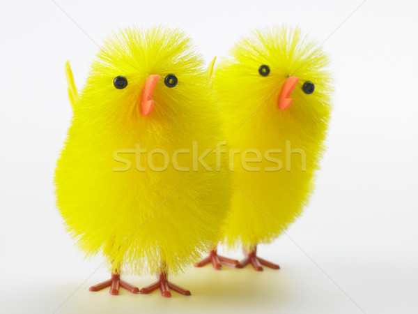 Stock photo: Toy Chick For Easter Celebrations