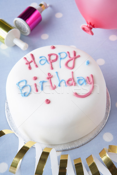 A birthday cake Stock photo © monkey_business