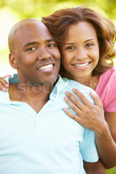 Young  couple portrait outdoors Stock photo © monkey_business