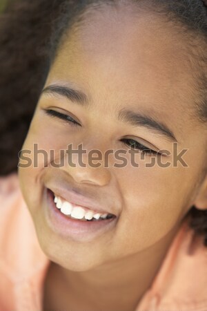 Portrait Of Pre-Teen Girl Smiling Stock photo © monkey_business