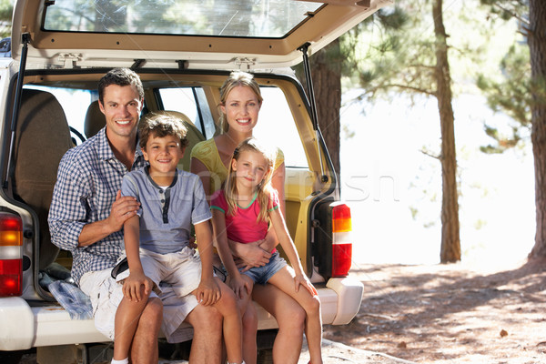 Young family on day out in country Stock photo © monkey_business