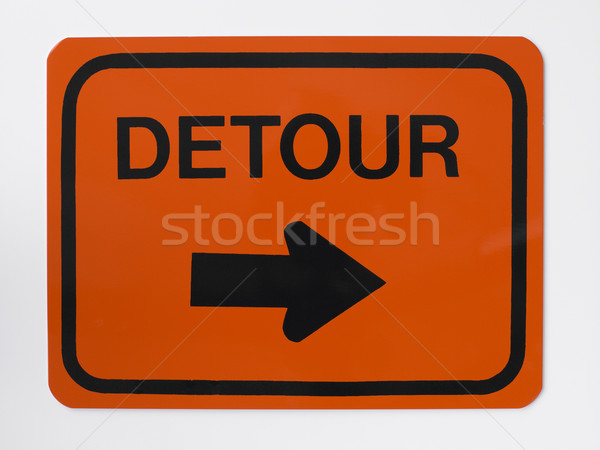Detour Road Sign Stock photo © monkey_business