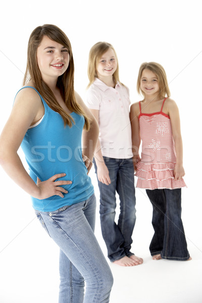 Group Of Girls Together In Studio Stock photo © monkey_business