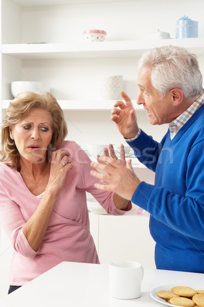 Senior Couple Having Argument At Home Stock photo © monkey_business