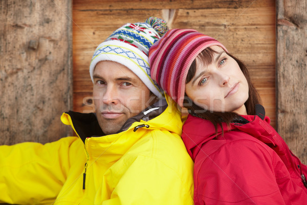 Middle Aged Couple Dressed For Cold Weather Stock photo © monkey_business