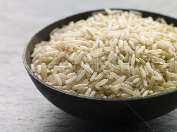 Basmati arroz tazón grano nadie horizontal Foto stock © monkey_business