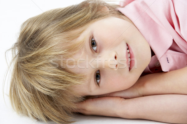 Boy Laying on his Side Stock photo © monkey_business
