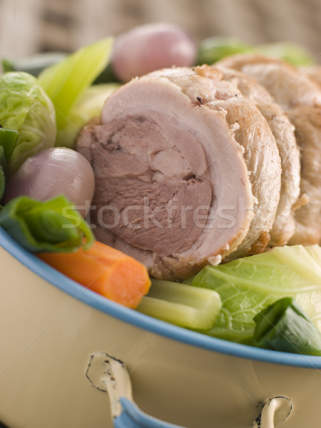 Pot au Feu Belly Pork Sliced Stock photo © monkey_business