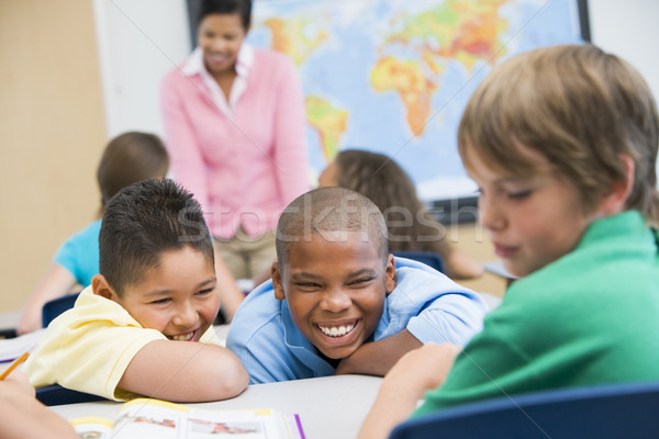 Bullying in elementary school Stock photo © monkey_business