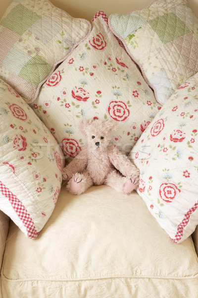 Home meubels woonkamer salon teddybeer niemand Stockfoto © monkey_business
