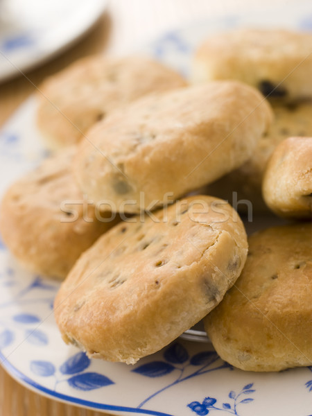 Plate of Eccles Cakes Stock photo © monkey_business