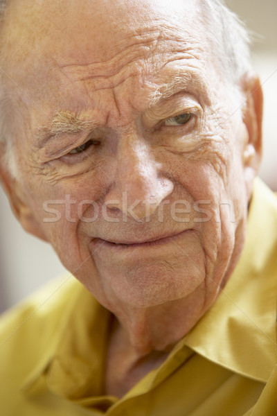 Man portret persoon senior emotie natuurlijke Stockfoto © monkey_business