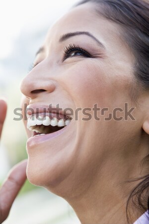 Close-up of woman laughing Stock photo © monkey_business