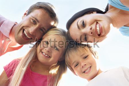 Stock foto: Familie · Frau · Mann · glücklich · Paar