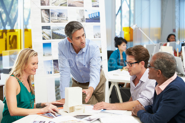 Meeting In Architects Office Stock photo © monkey_business