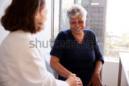 Two Orderlies Standing In A Hospital Corridor Stock photo © monkey_business