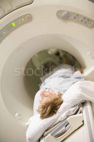 Stock fotó: Beteg · tomográfia · macska · scan · nő · orvosi