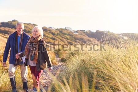 Young women on country walk Stock photo © monkey_business