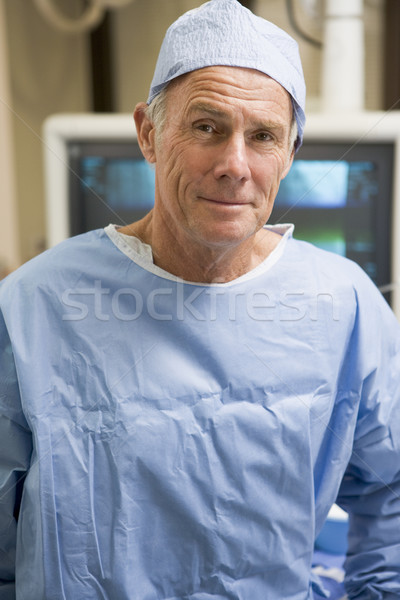 Portrait Of Surgeon In Surgical Scrubs Stock photo © monkey_business