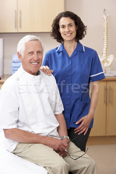 Portrait of male and female osteopath Stock photo © monkey_business