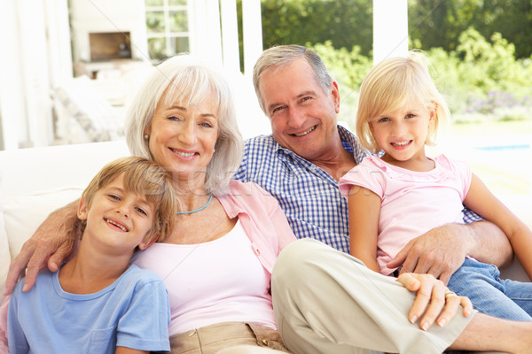 Portrait Of Grandparents With Grandchildren Relaxing Together On Stock photo © monkey_business