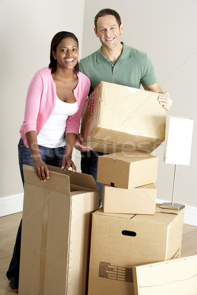 Couple Moving Into New Home Stock photo © monkey_business