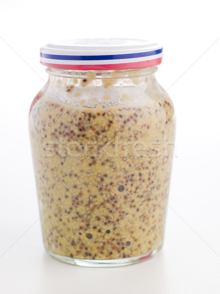 Jar of Dijon Grain Mustard Stock photo © monkey_business