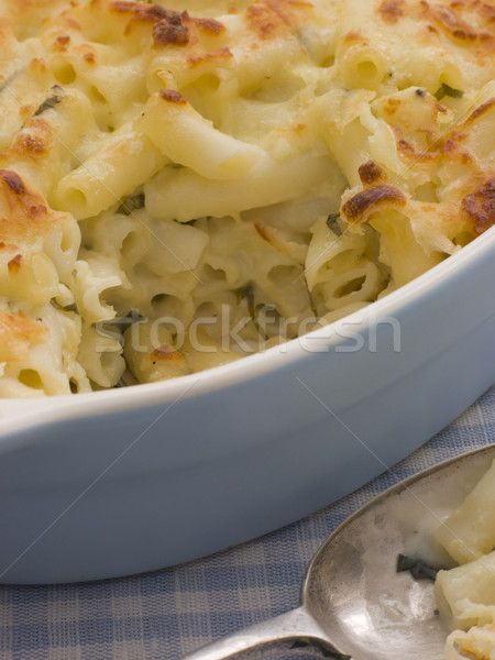 Dish of Macaroni Cheese Stock photo © monkey_business