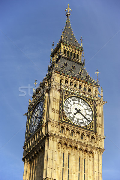 Zifferblatt Big Ben London england Uhr Welt Stock foto © monkey_business