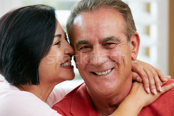 Stock photo: Portrait Of Happy Senior Couple At Home