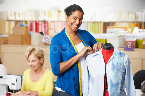 Women In Dress Making Class Stock photo © monkey_business