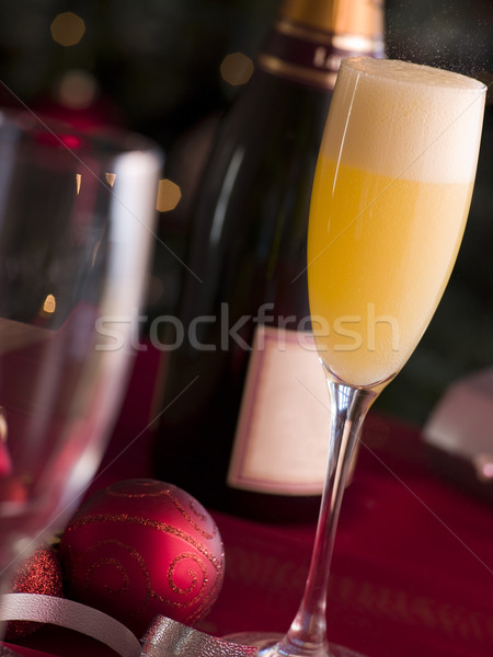 Glass of Bucks Fizz Stock photo © monkey_business