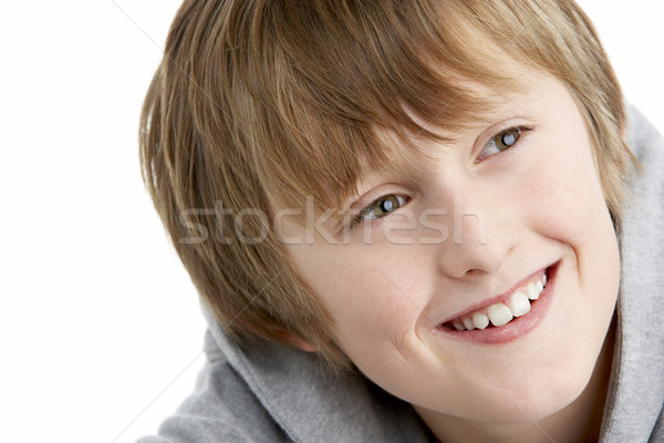 Ritratto sorridere 10 anni ragazzo bambini felice Foto d'archivio © monkey_business