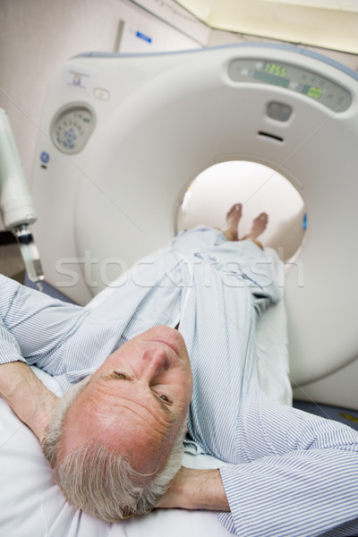 Stock fotó: Beteg · tomográfia · macska · scan · orvosi · kórház